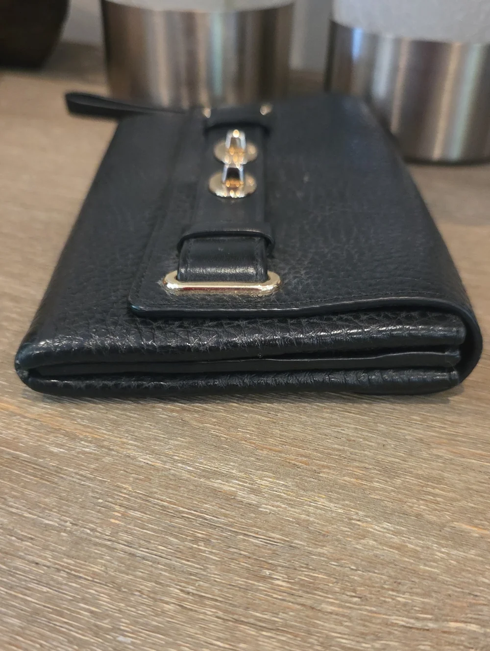 Coach Blake Luxurious Pebble Leather Organizer Clutch